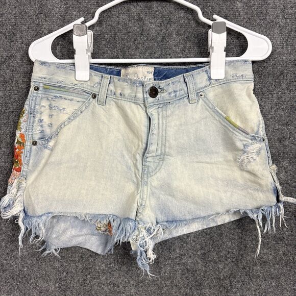 Free People Pants - Free People Elsa Cut Off Denim Shorts Womens Size 25